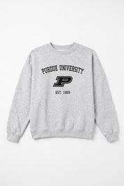 PURDUE BOILERMAKERS CAMPUS ENERGY PREMIUM FLEECE CREWNECK PULLOVER
