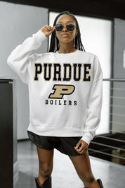PURDUE BOILERMAKERS Freestyle Fleece Drop-Shoulder Pullover