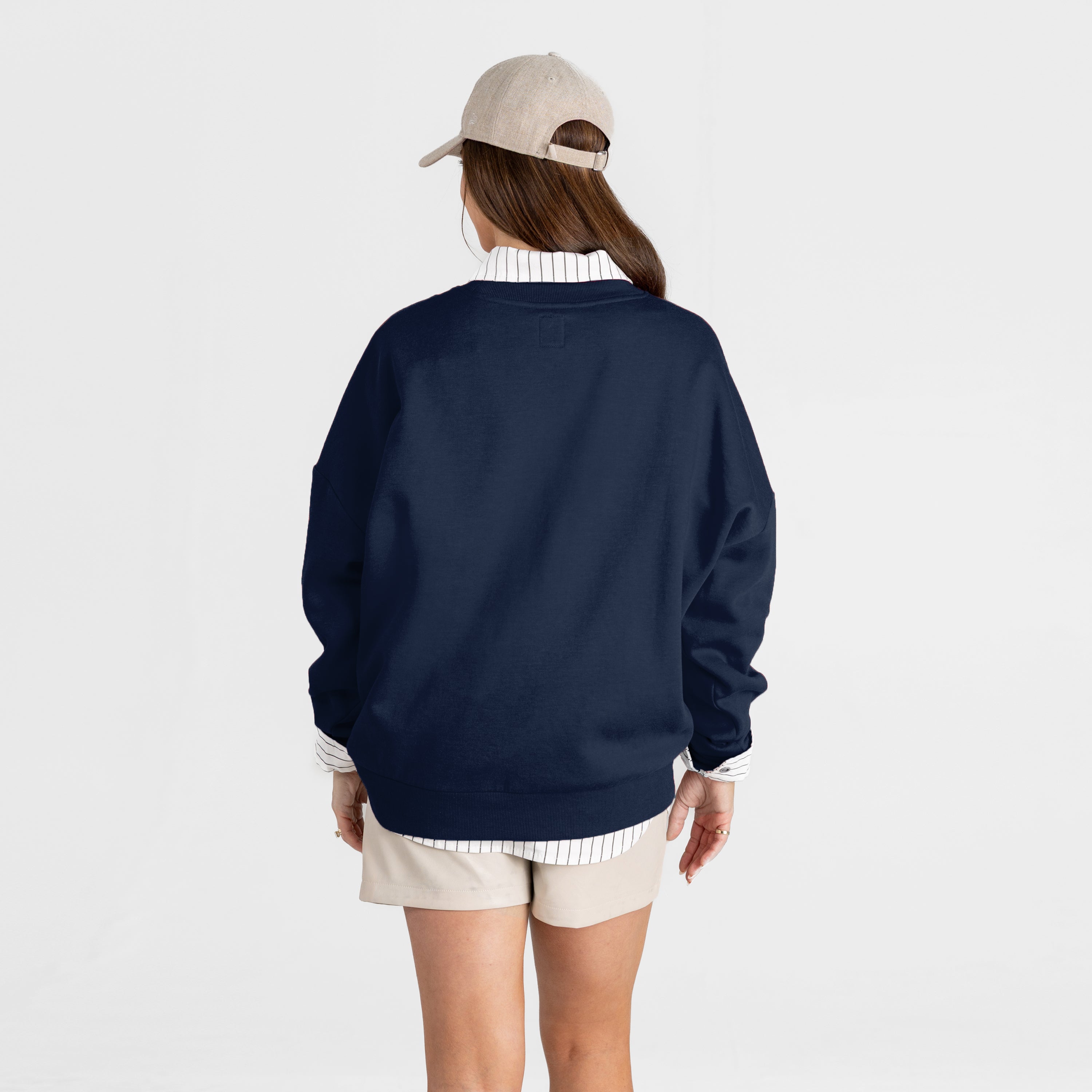 ROCHESTER YELLOWJACKETS PRIME PLAY PREMIUM FLEECE DROP SHOULDER CREWNECK PULLOVER