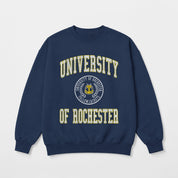 ROCHESTER YELLOWJACKETS PRIME PLAY PREMIUM FLEECE DROP SHOULDER CREWNECK PULLOVER