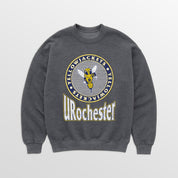 ROCHESTER YELLOWJACKETS SATURDAY SEAL PREMIUM FLEECE DROP SHOULDER CREWNECK PULLOVER