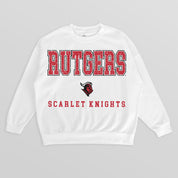 RUTGERS SCARLET KNIGHTS FREESTYLE PREMIUM FLEECE CREWNECK PULLOVER