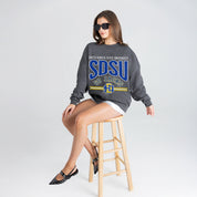 SOUTH DAKOTA STATE JACKRABBITS KICKOFF CLASSIC PREMIUM FLEECE PULLOVER