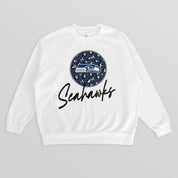 SEATTLE SEAHAWKS WILD BREAKTHROUGH PREMIUM FLEECE CREWNECK PULLOVER