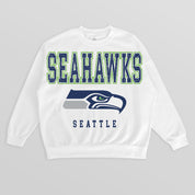 SEATTLE SEAHAWKS Sunday Drives Fleece Crewneck Pullover