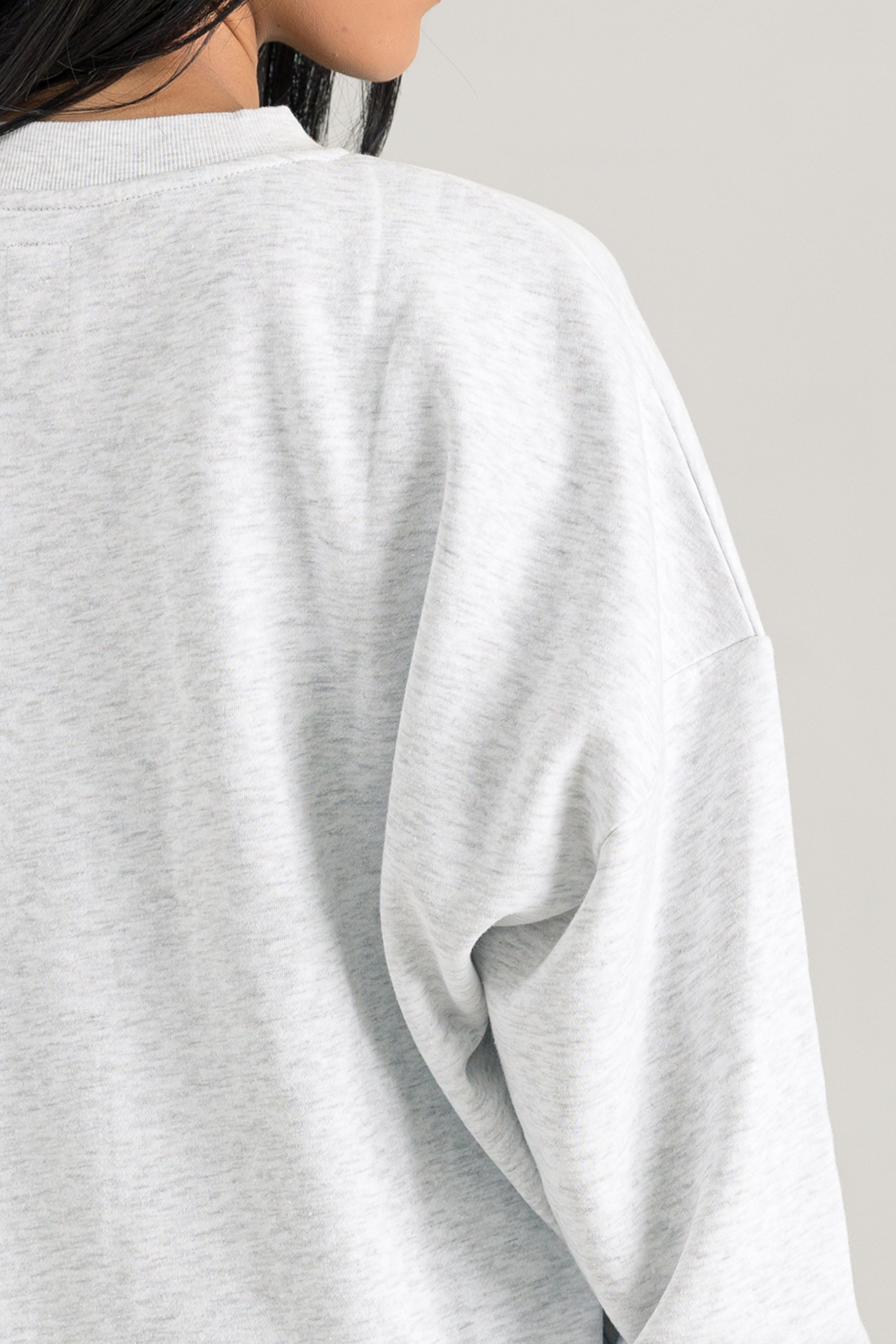 SAN FRANCISCO 49ERS HERITAGE PREMIUM FLEECE DROP SHOULDER CREWNECK PULLOVER