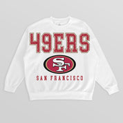 SAN FRANCISCO 49ERS Sunday Drives Fleece Crewneck Pullover