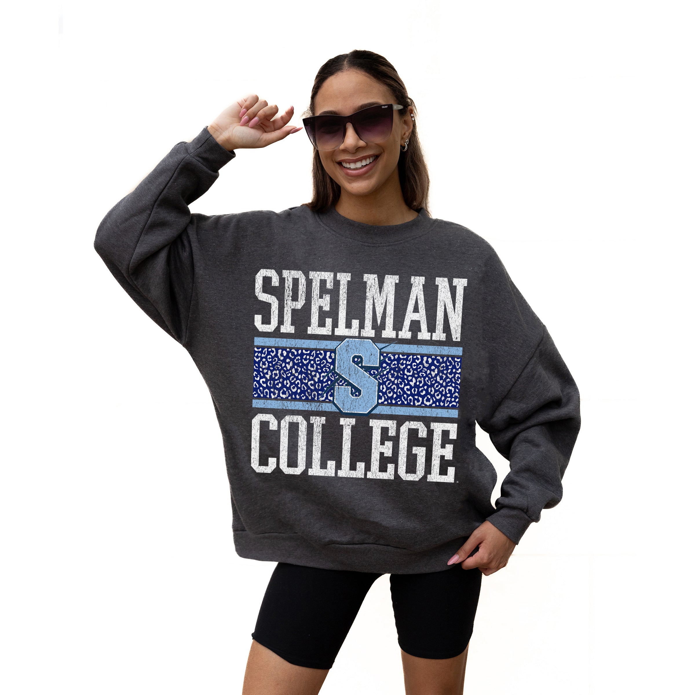 SPELMAN COLLEGE JAGUARS Wild Tailgate Fleece Pullover