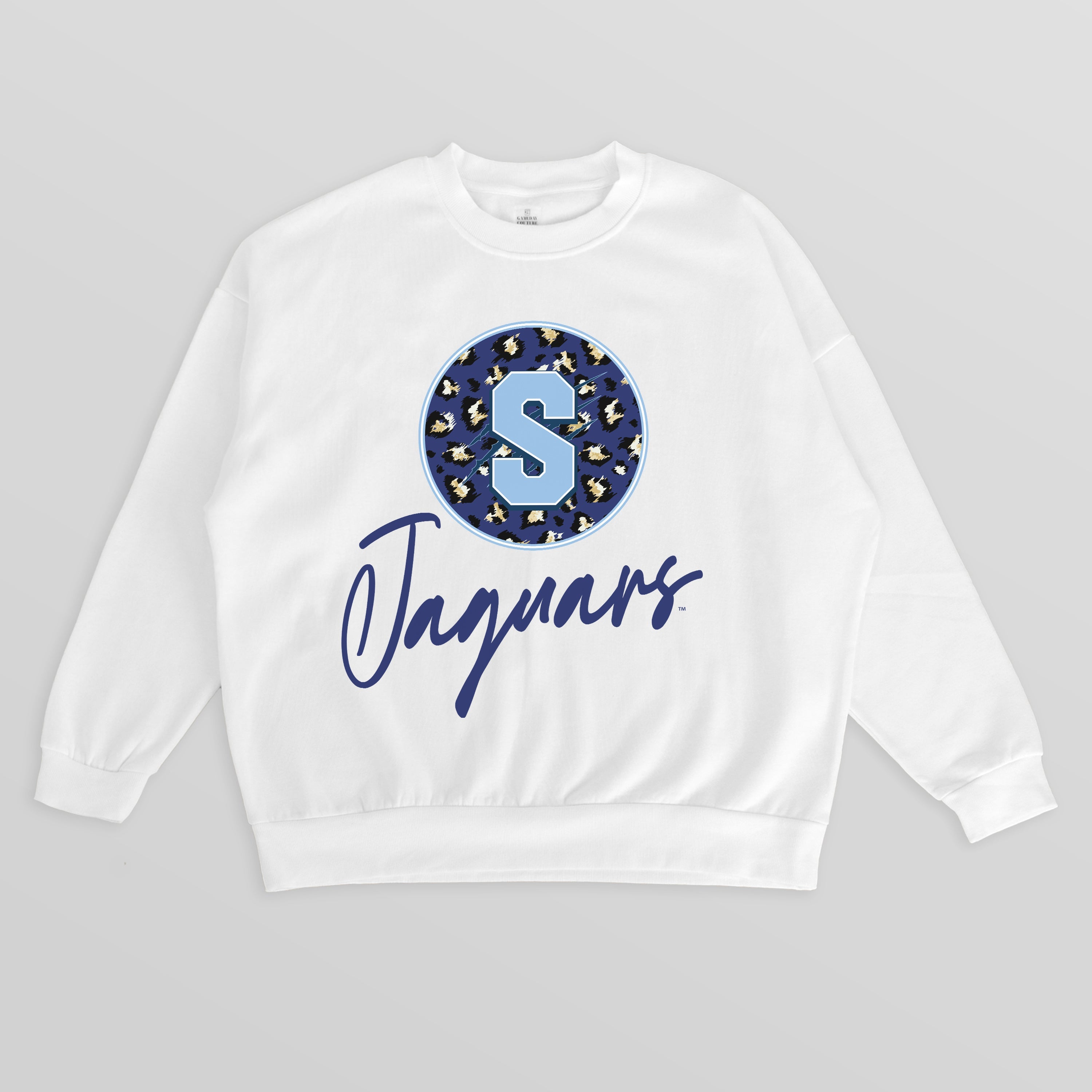 SPELMAN COLLEGE JAGUARS WILD BREAKTHROUGH PREMIUM FLEECE CREWNECK PULLOVER