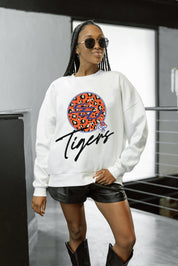 SAVANNAH STATE TIGERS WILD BREAKTHROUGH PREMIUM FLEECE CREWNECK PULLOVER