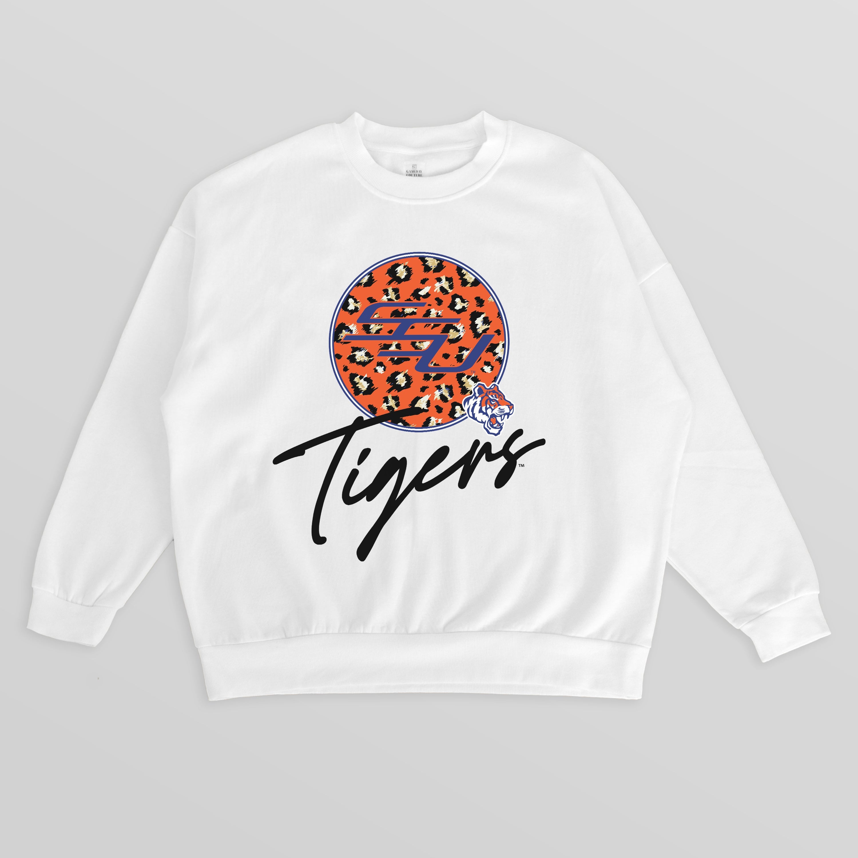 SAVANNAH STATE TIGERS WILD BREAKTHROUGH PREMIUM FLEECE CREWNECK PULLOVER