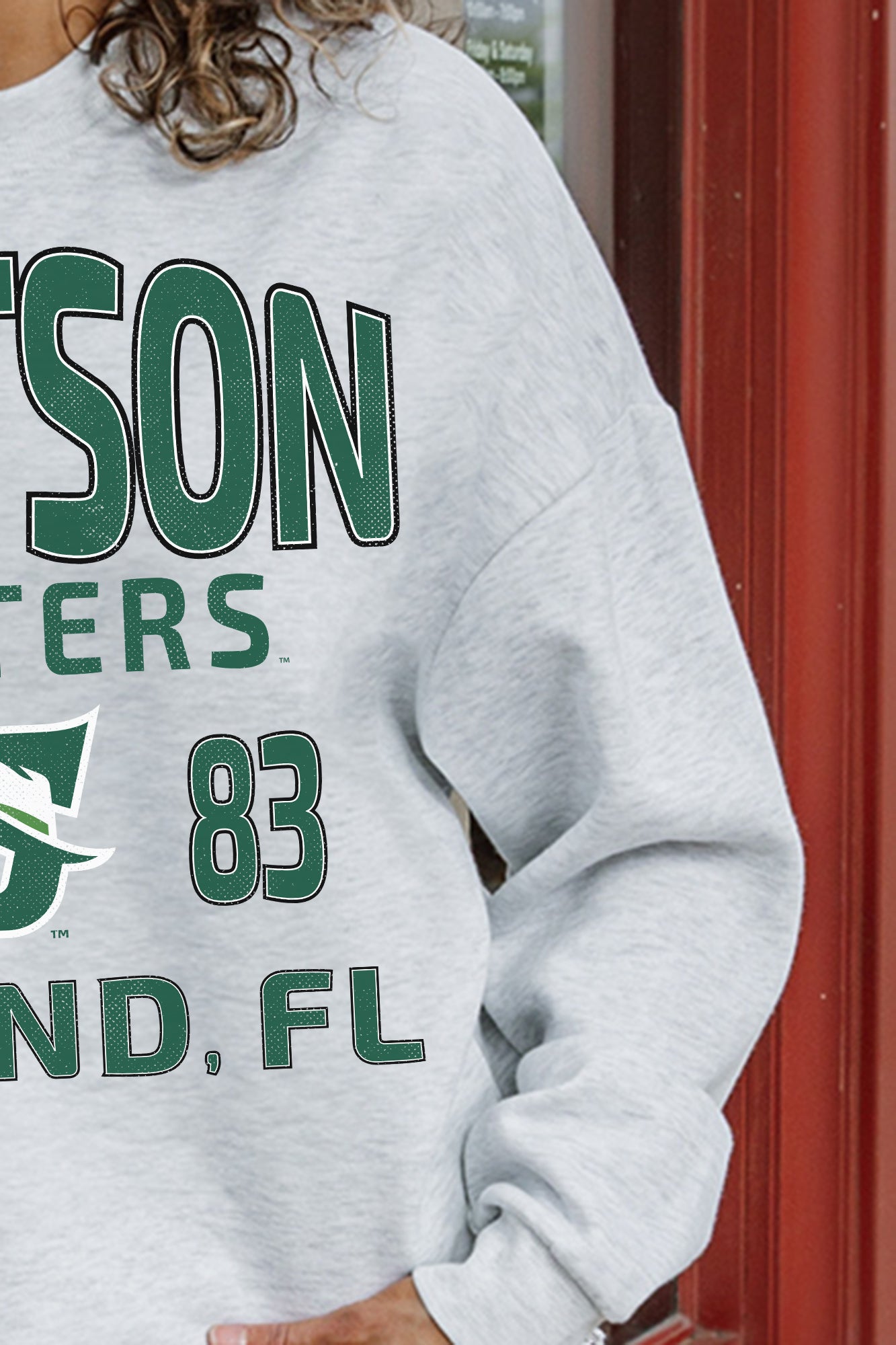STETSON HATTERS ALLEGIANCE PREMIUM FLEECE DROP SHOULDER CREWNECK PULLOVER