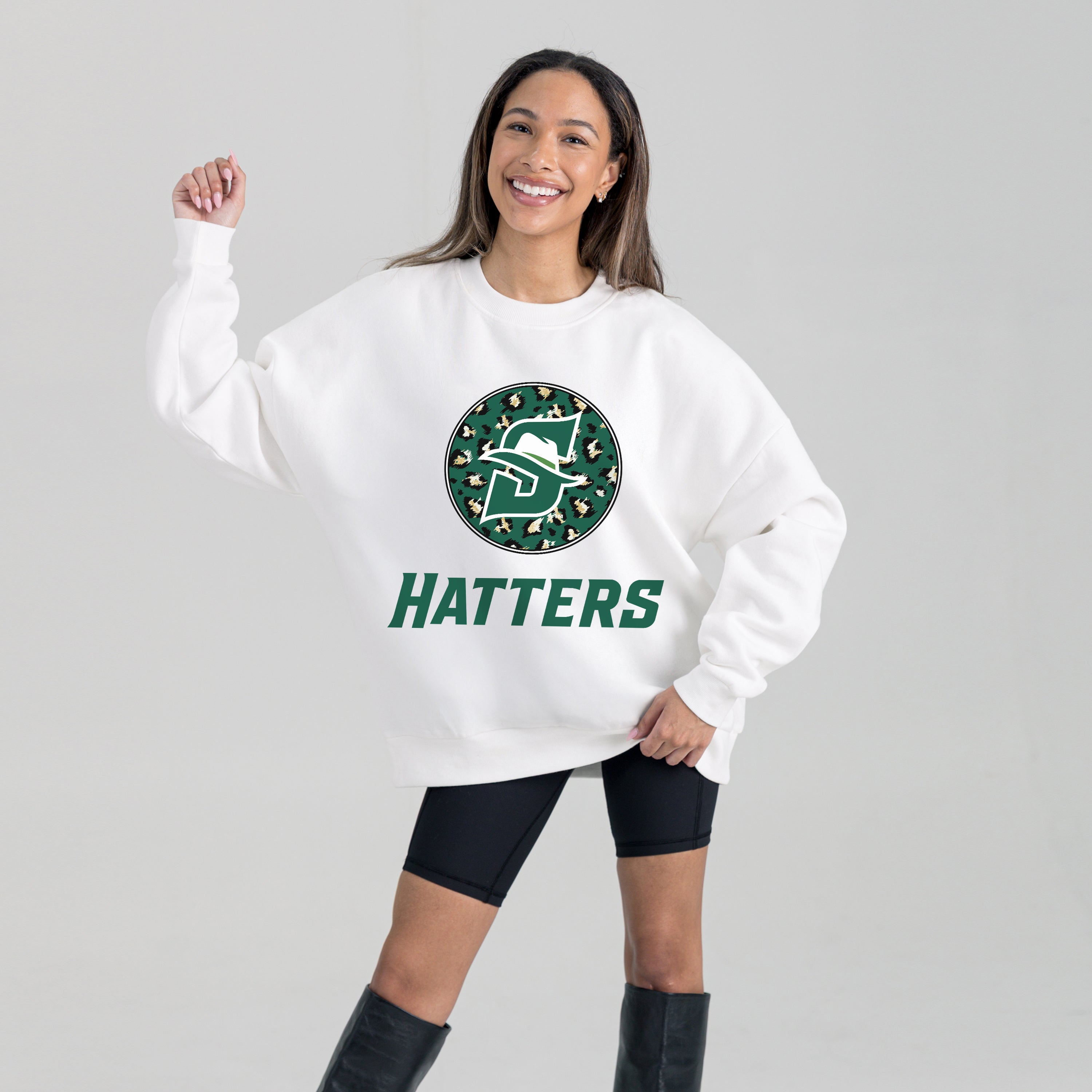 STETSON HATTERS WILD BREAKTHROUGH PREMIUM FLEECE CREWNECK PULLOVER