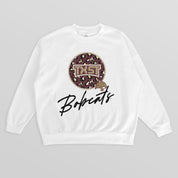 TEXAS STATE BOBCATS WILD BREAKTHROUGH PREMIUM FLEECE CREWNECK PULLOVER