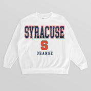 SYRACUSE ORANGE FREESTYLE PREMIUM FLEECE CREWNECK PULLOVER