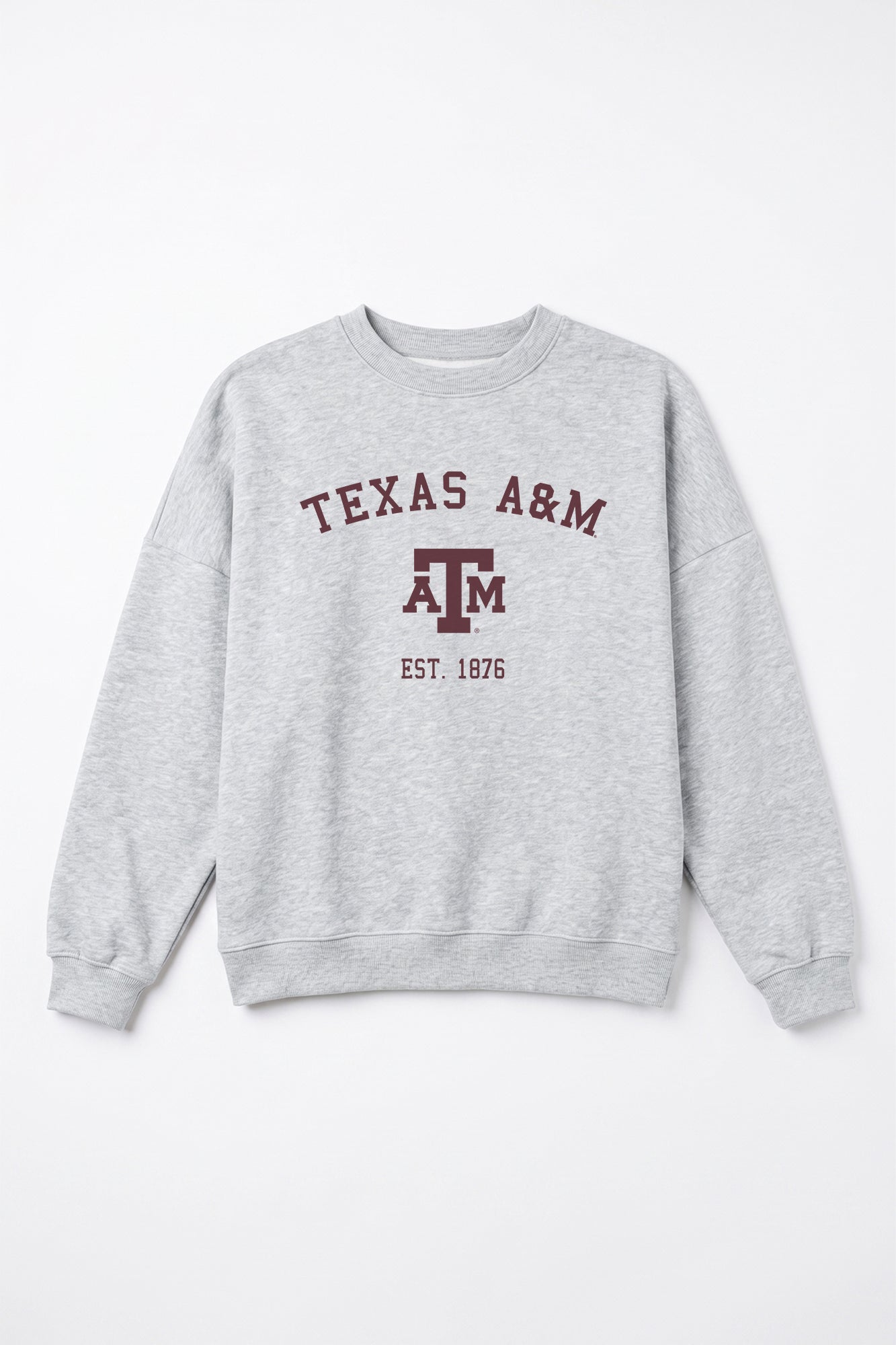 TEXAS A&M AGGIES CAMPUS ENERGY PREMIUM FLEECE CREWNECK PULLOVER