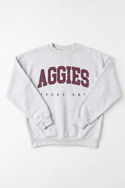 TEXAS A&M AGGIES NEXT MOVE PREMIUM FLEECE UNISEX CREWNECK PULLOVER