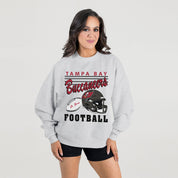 TAMPA BAY BUCCANEERS HOME TURF PREMIUM FLEECE CREWNECK PULLOVER