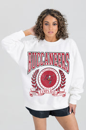 TAMPA BAY BUCCANEERS STAY COOL PREMIUM FLEECE CREWNECK PULLOVER