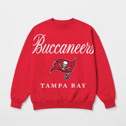 TAMPA BAY BUCCANEERS LEGACY CLUB PREMIUM FLEECE CREWNECK PULLOVER