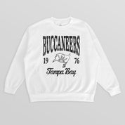 TAMPA BAY BUCCANEERS PEAK SEASON PREMIUM FLEECE CREWNECK PULLOVER