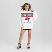 TAMPA BAY BUCCANEERS Sunday Drives Fleece Crewneck Pullover