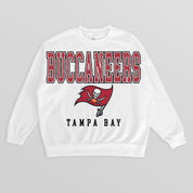 TAMPA BAY BUCCANEERS Sunday Drives Fleece Crewneck Pullover