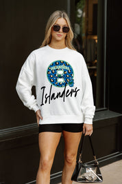 TEXAS A&M-CORPUS CHRISTI ISLANDERS WILD BREAKTHROUGH PREMIUM FLEECE CREWNECK PULLOVER