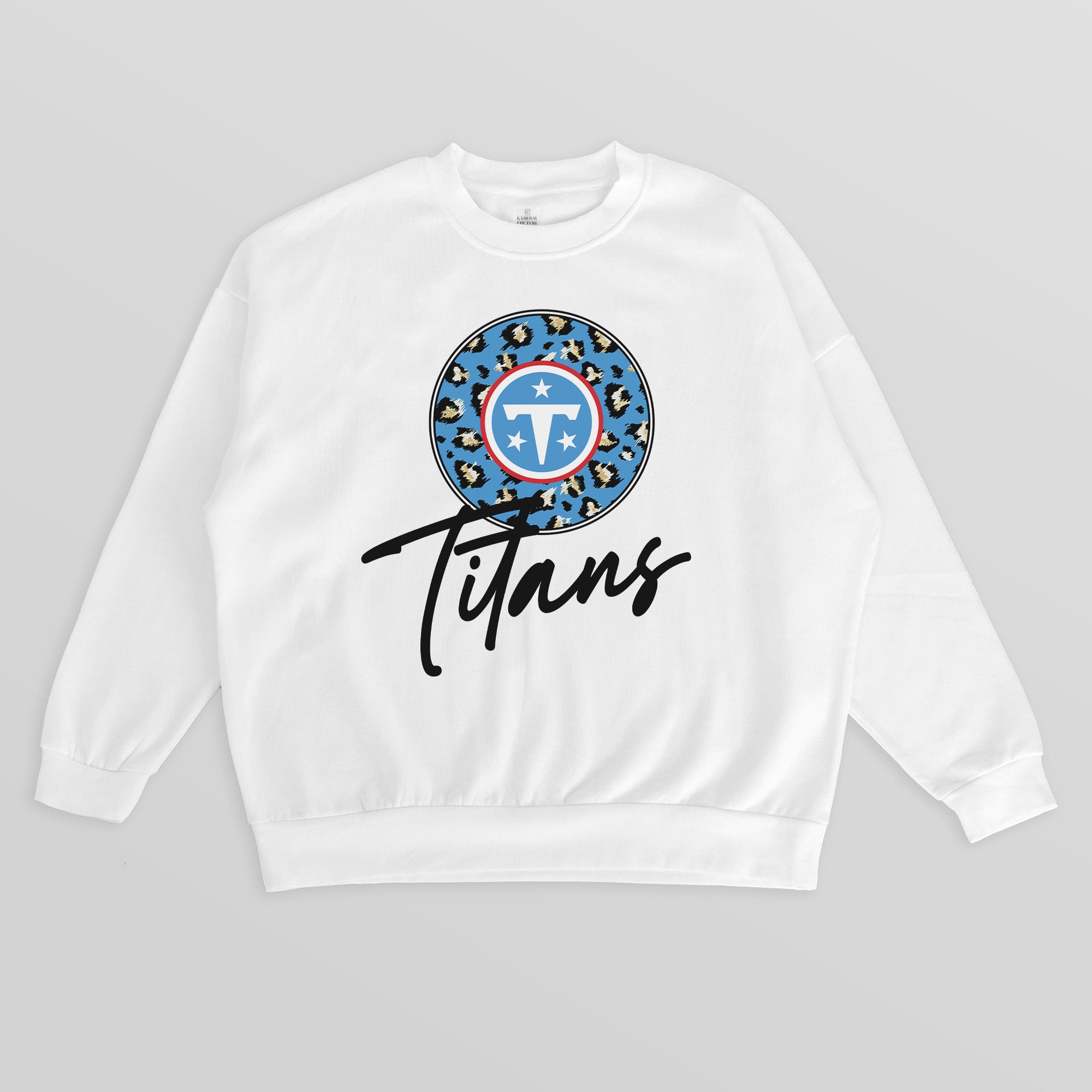 TENNESSEE TITANS WILD BREAKTHROUGH PREMIUM FLEECE CREWNECK PULLOVER