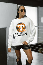 TENNESSEE VOLUNTEERS WILD BREAKTHROUGH PREMIUM FLEECE CREWNECK PULLOVER