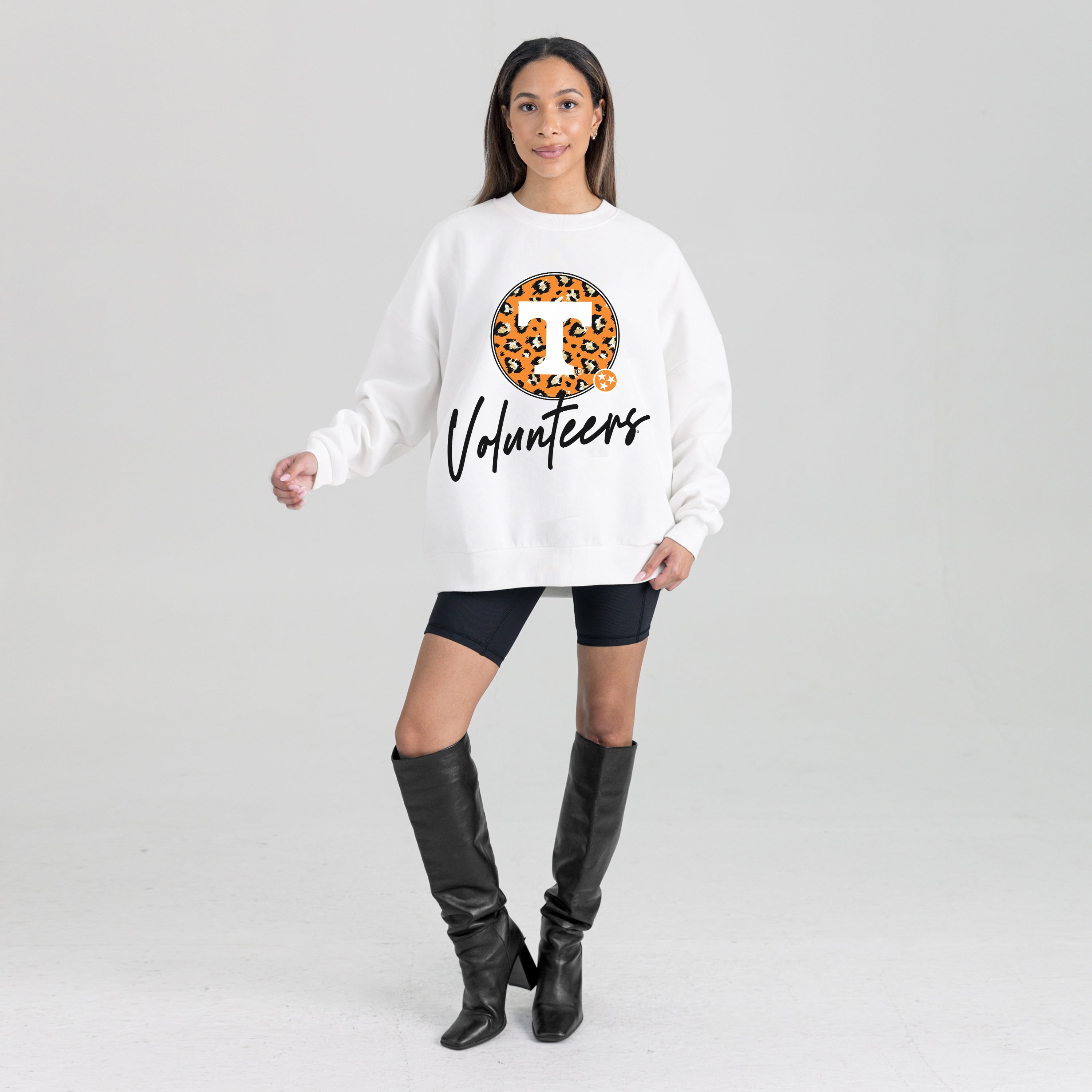 TENNESSEE VOLUNTEERS WILD BREAKTHROUGH PREMIUM FLEECE CREWNECK PULLOVER