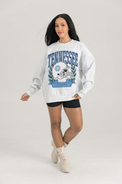 TENNESSEE TITANS Heritage Fleece Crewneck Pullover