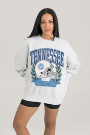 TENNESSEE TITANS Heritage Fleece Crewneck Pullover
