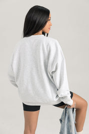 TENNESSEE TITANS HERITAGE PREMIUM FLEECE DROP SHOULDER CREWNECK PULLOVER