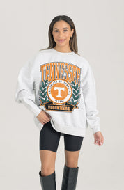 TENNESSEE VOLUNTEERS HERITAGE PREMIUM FLEECE DROP SHOULDER CREWNECK PULLOVER