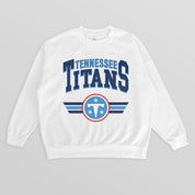 TENNESSEE TITANS SWIFT STRIKE PREMIUM FLEECE CREWNECK PULLOVER