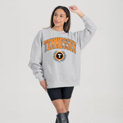 TENNESSEE VOLUNTEERS TRADITION REFINED PREMIUM FLEECE CREWNECK PULLOVER