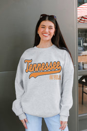 TENNESSEE VOLUNTEERS CLASSIC WIN PREMIUM FLEECE CREWNECK PULLOVER