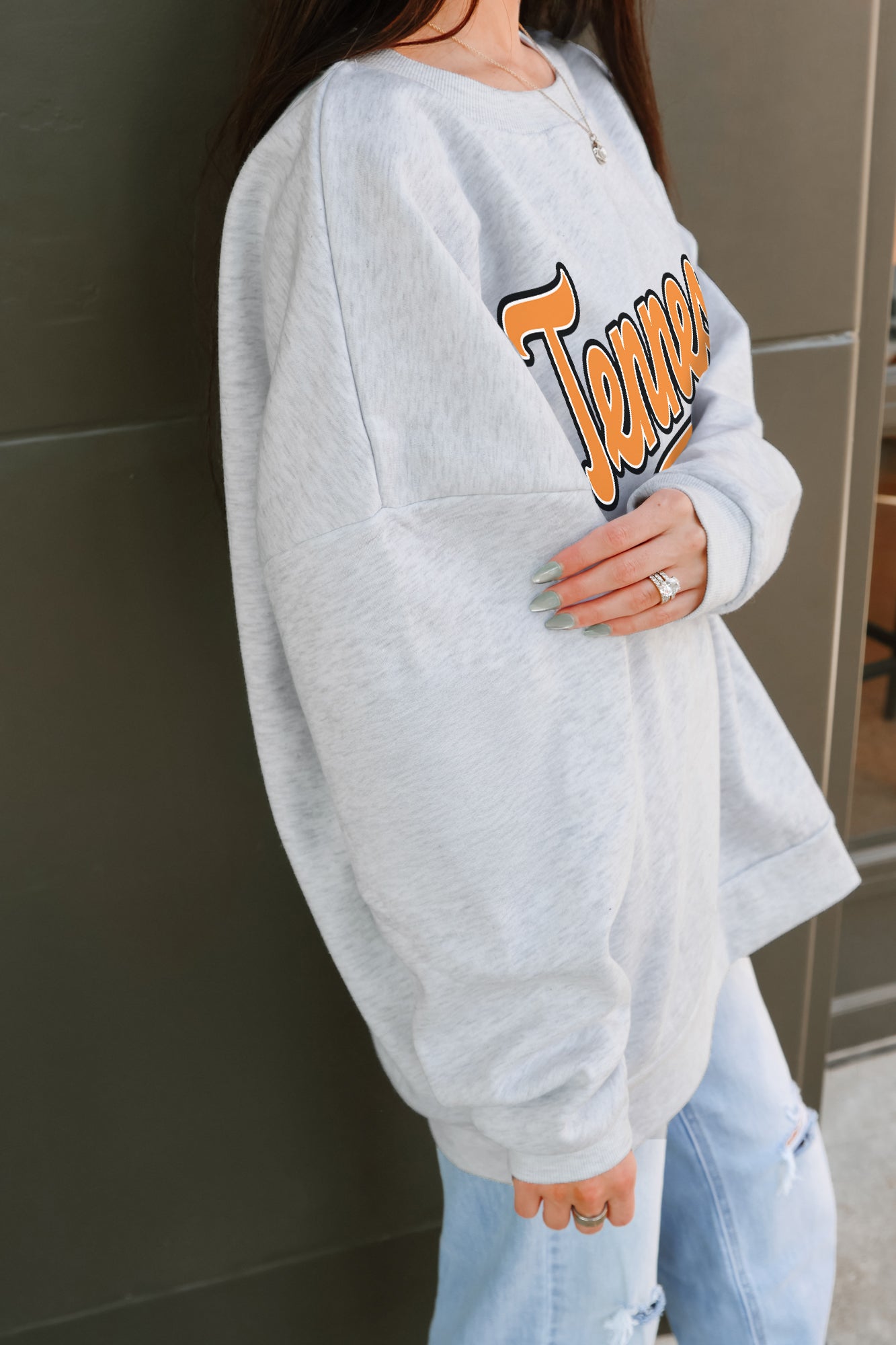 TENNESSEE VOLUNTEERS CLASSIC WIN PREMIUM FLEECE CREWNECK PULLOVER