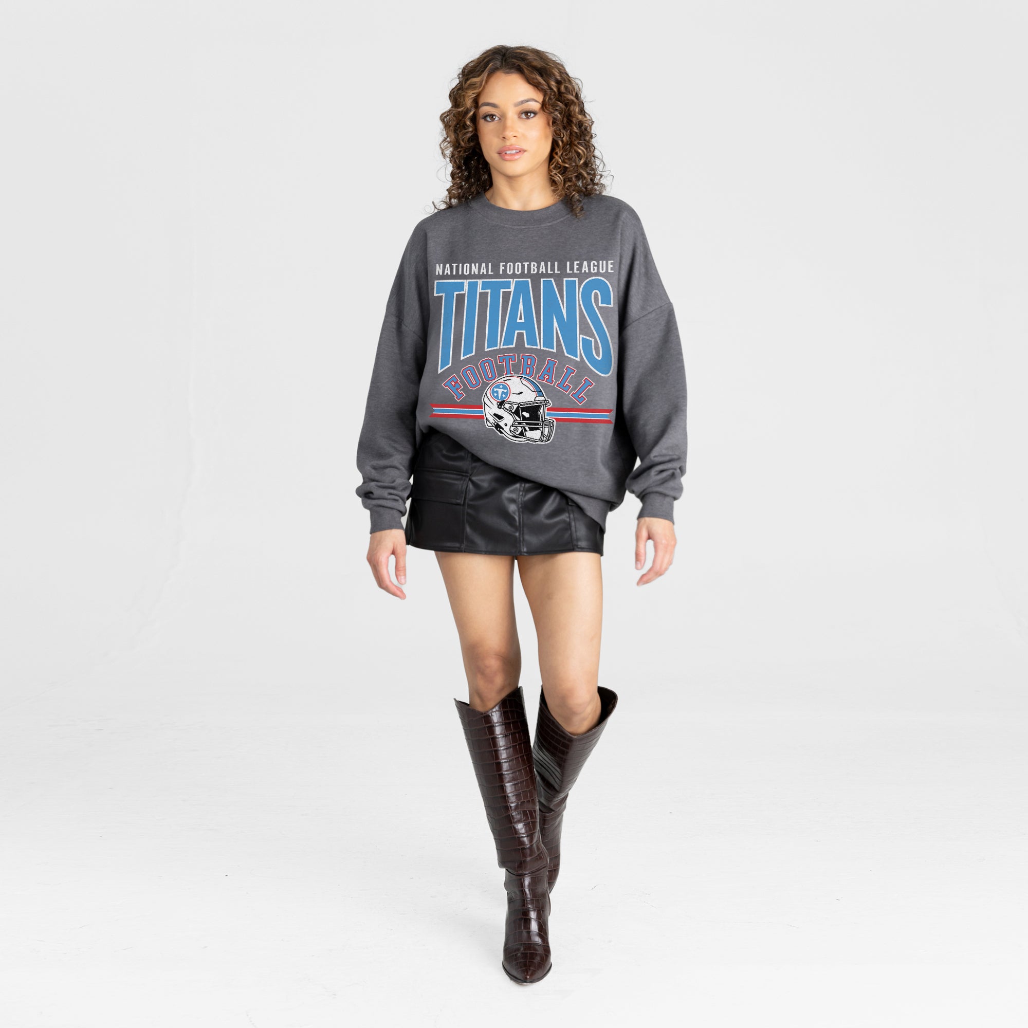 TENNESSEE TITANS KICKOFF CLASSIC PREMIUM FLEECE PULLOVER