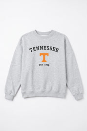 TENNESSEE VOLUNTEERS CAMPUS ENERGY PREMIUM FLEECE CREWNECK PULLOVER