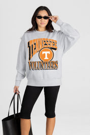 TENNESSEE VOLUNTEERS GAME ON PREMIUM FLEECE DROP SHOULDER CREWNECK PULLOVER