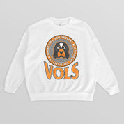 TENNESSEE VOLUNTEERS ENDZONE PREMIUM FLEECE DROP SHOULDER CREWNECK PULLOVER