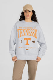 TENNESSEE VOLUNTEERS INSTANT CLASSIC PREMIUM FLEECE DROP SHOULDER CREWNECK PULLOVER