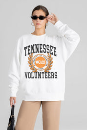TENNESSEE VOLUNTEERS GOLD STANDARD PREMIUM FLEECE DROP SHOULDER CREWNECK PULLOVER