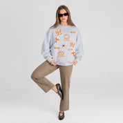 TENNESSEE VOLUNTEERS ALL IN REPEAT PREMIUM FLEECE DROP SHOULDER CREWNECK PULLOVER