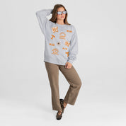 TENNESSEE VOLUNTEERS ALL IN REPEAT PREMIUM FLEECE DROP SHOULDER CREWNECK PULLOVER