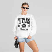 TENNESSEE TITANS PEAK SEASON PREMIUM FLEECE CREWNECK PULLOVER