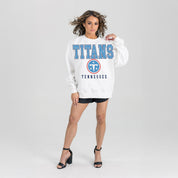 TENNESSEE TITANS Sunday Drives Fleece Crewneck Pullover
