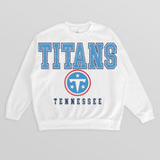 TENNESSEE TITANS Sunday Drives Fleece Crewneck Pullover